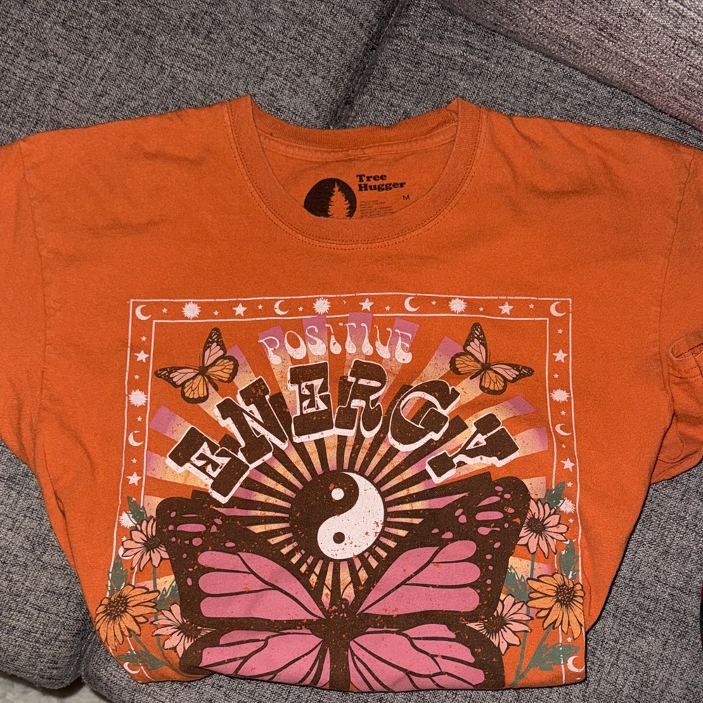 Orange Positive Energy Tee